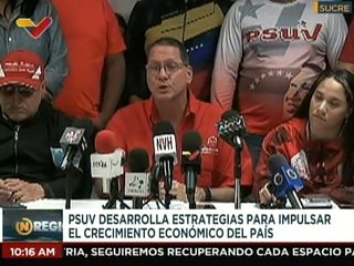 PSUV desarrolla estrategias que impulsarán el crecimiento económico en el edo. Sucre