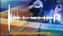Homem é arremessado de carro em acidente na Segunda Ponte