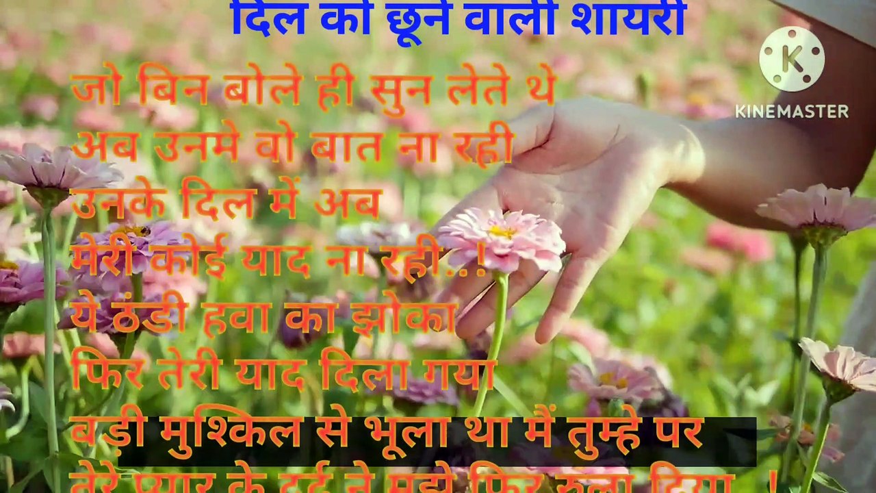 Dil ko chune wali Sayari.