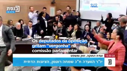 Milhares de israelitas nas ruas contra reforma judicial de Natanyahu