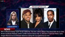 Who Is Rihanna Dating Now 2023? Boyfriend ASAP Rocky, Exes Chris Brown - 1breakingnews.com
