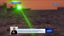Paggamit ng China Coast Guard ng laser sa BRP Malapascua, nagdulot ng pansamantalang pagkabulag sa mga nagmamando nito | Saksi