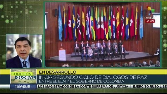 Gobierno de Colombia y ELN reanudan en México las negociaciones de paz