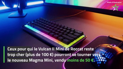 Roccat Magma Mini : un clavier 60 % haut en couleur et abordable