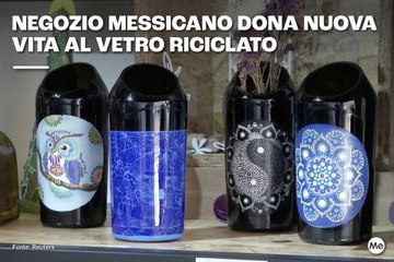 Negozio messicano dona nuova vita al vetro riciclato