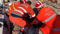 Watch the moment Lancashire firefighters reunite a young mother and daughter after the earthquake in Turkey