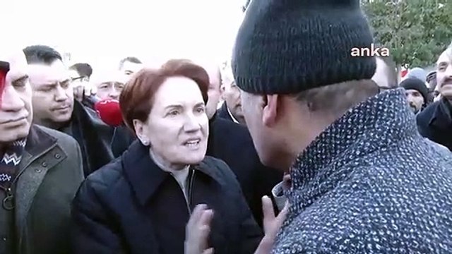 Depremzede yurttaş Akşener'e dert yandı: İnsanların evleri yıkılmış yahu ne faizi?