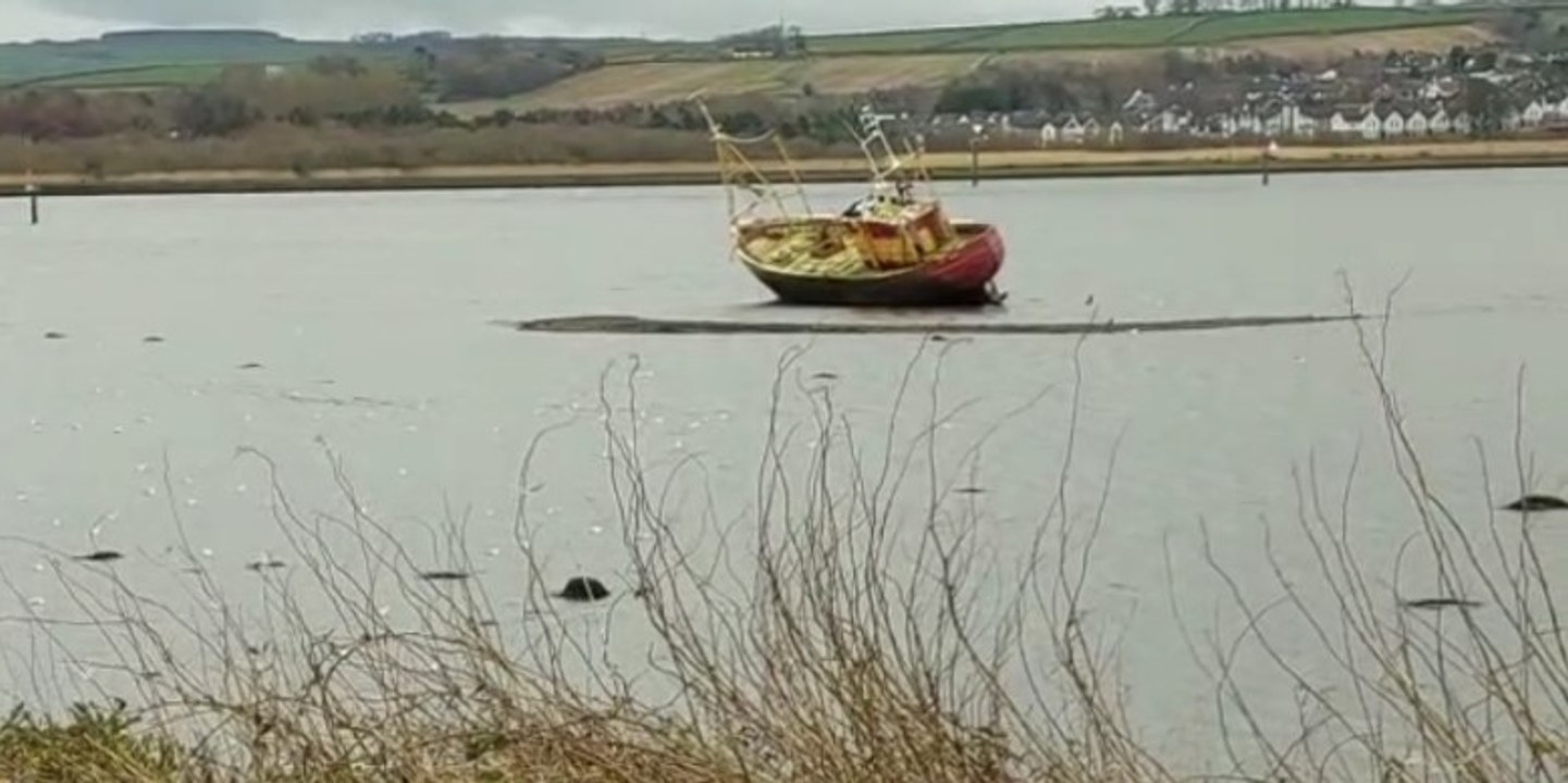 Shipwreck on the River Foyle, Derry