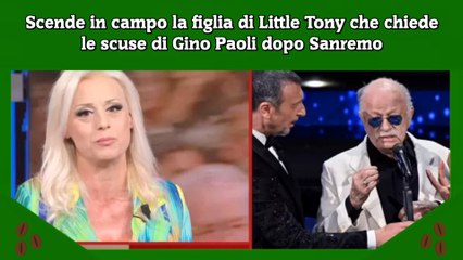 Scende in campo la figlia di Little Tony che chiede le scuse di Gino Paoli dopo Sanremo