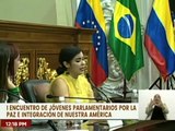 Instalado 1er  Encuentro de Jóvenes Parlamentarios por la Paz y la Integración de Nuestra América