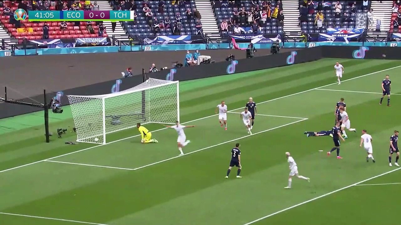 Škotska 0:2 Češka Euro 2020
