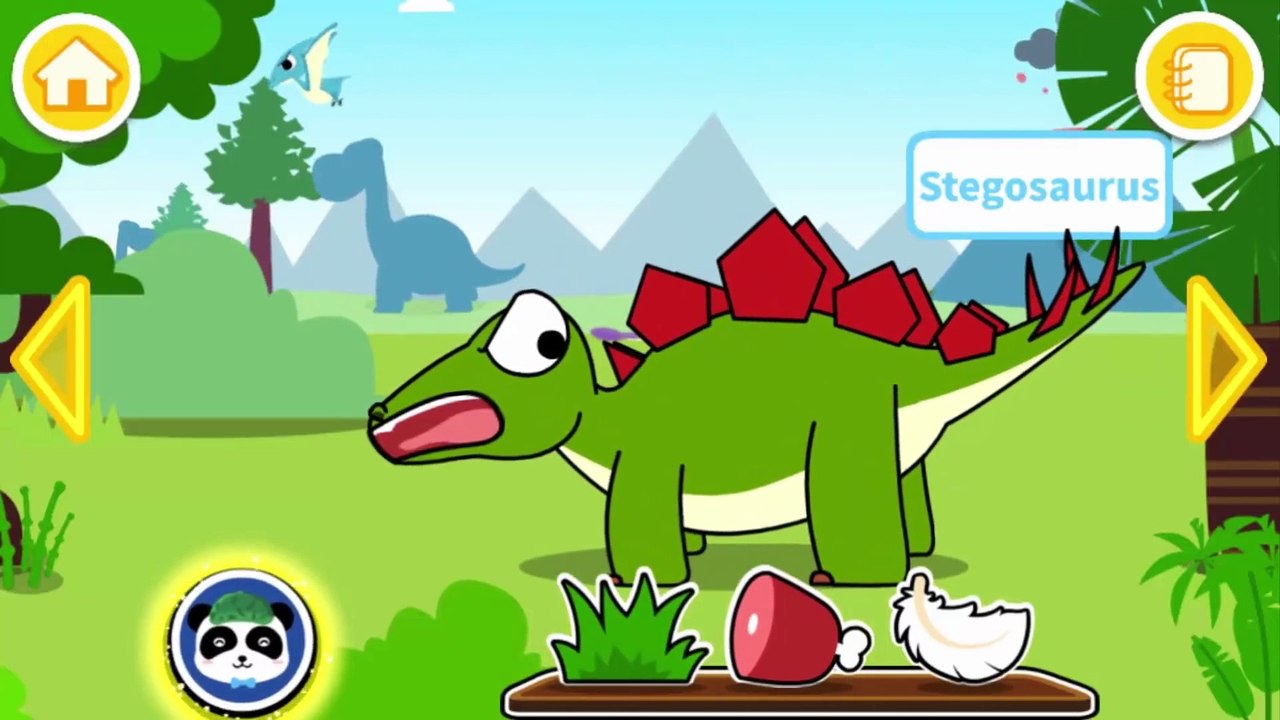 Jurassic World - Dinosaurs｜Your favorite panda and 6 dinos to discover | BabyBus Kids Games