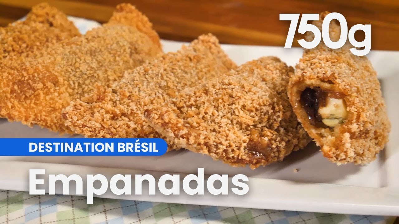 Chaussons salés au fromage et aux oignons confits (empanadas) - 750g