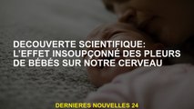 Découverte scientifique: l'effet insoupçonné des pleurs des bébés sur notre cerveau