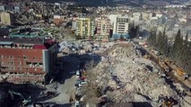 شاهد: صور جوية لمدينة كهرمان مرعش بعد أسبوع من كارثة الزلزال