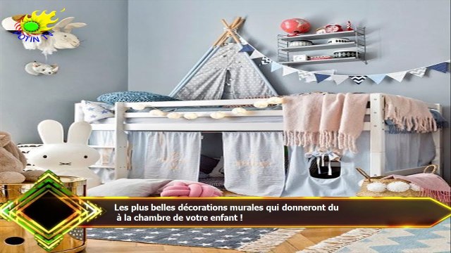 Les plus belles décorations murales qui donneront du à la chambre de votre enfant !