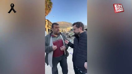 Depremzede vatandaşın devlete duyduğu güven dikkat çekti