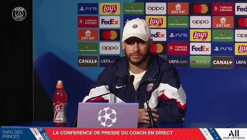 Neymar Jr's press conference before Paris-Bayern Munich