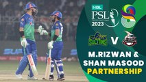 Fantastic Partnership By Mohammad Rizwan & Shan Masood | Match 1 | HBL PSL 8 | MI2T