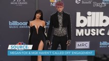 Megan Fox and Machine Gun Kelly Haven't 'Called Off' Engagement but She 'Took Her Ring Off': Source