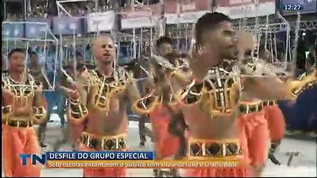 Desfiles das escolas de samba do grupo especial em Vitória