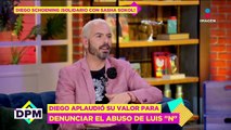 ¡Aplaude su valentía! Diego Schoening solidario con Sasha Sokol