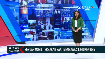 Mobil Pembawa 20 Jeriken BBM Terbakar di Bandung, Api Berhasil Dipadamkan Setelah 2 Jam
