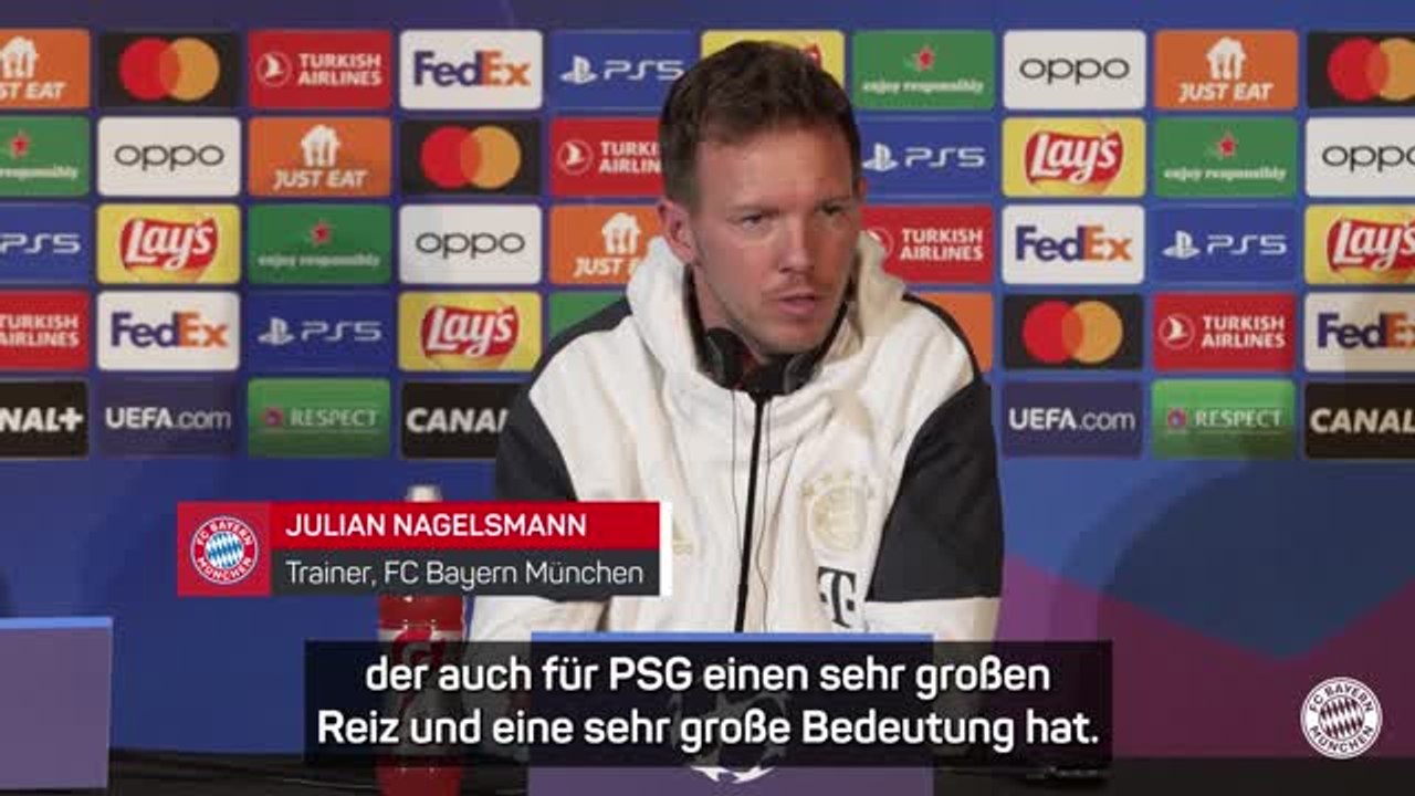 Nagelsmann ist sich sicher: 'Machen ein Topspiel'