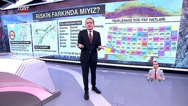45 İlin Altından Geçiyor: Önlem Alarmı Veren Güncel Fay Hatları - Tuna Öztunç İle TGRT Ana Haber