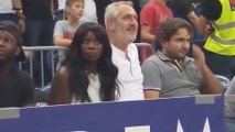 Reaction of Charles Jenkins sister on Red Star Belgrade Fans Delije atmosphere