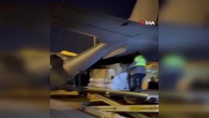 MSB: "Hava Kuvvetlerimize ait CN-235 uçaklarımız, Hatay Havalimanına yardım malzemesi taşımaya devam ediyor"