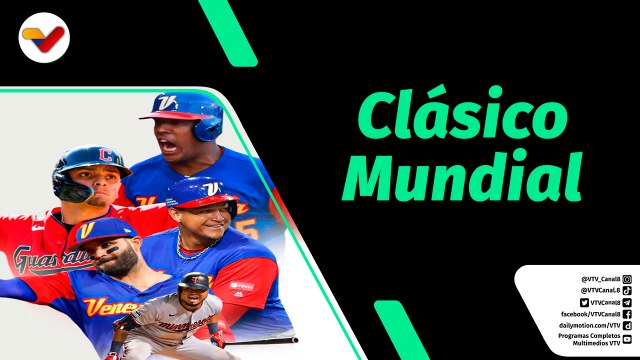 Tiempo Deportivo | Roster oficial de Venezuela para el Clásico Mundial de Béisbol