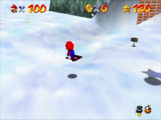 Super Mario 64 - Whirl from the Freezing Pond 12"64