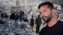 Dünyaca ünlü şarkıcı Ricky Martin, deprem mağdurları için destek istedi