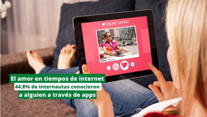 ¡El amor en tiempos de internet! 44.8% de internautas conocieron a alguien a través de apps