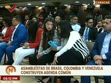 Encuentro parlamentario por la paz une diputados y diputadas de Venezuela, Colombia y Brasil