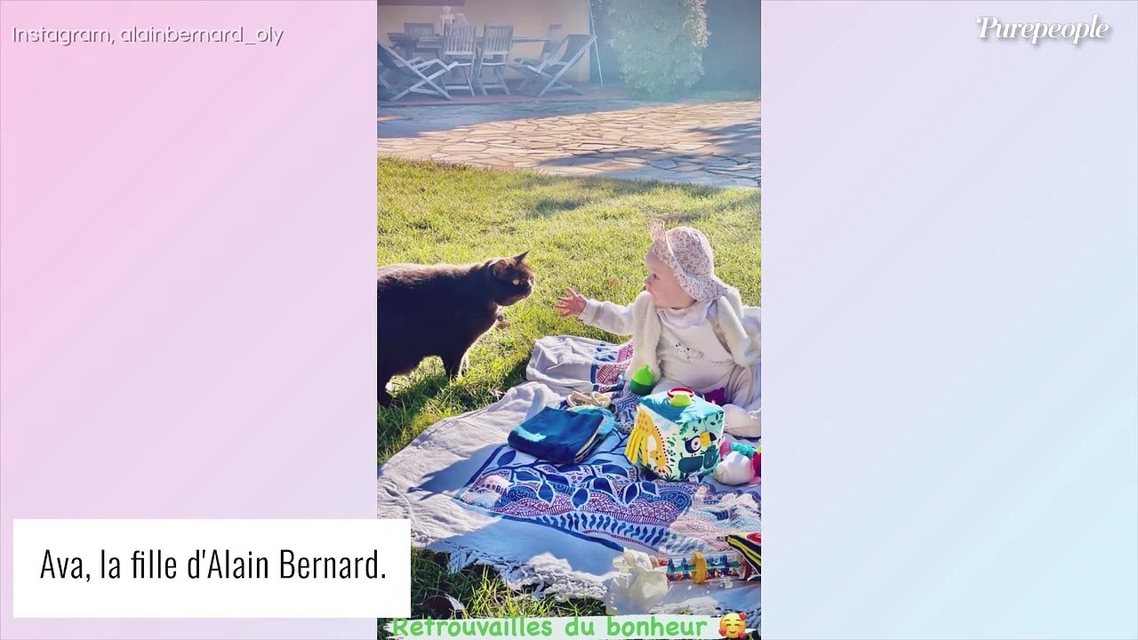 Alain Bernard : Exquise photo de sa fille Ava (6 mois), pour des "retrouvailles du bonheur"
