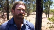 Families flee fast-moving western Queensland bushfires with just the clothes on their backs