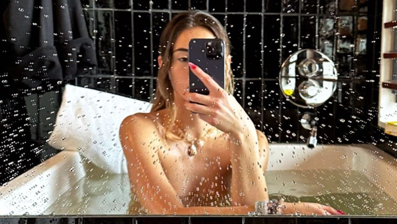 Stefanie Giesinger nackt in der Badewanne – heißer geht nicht