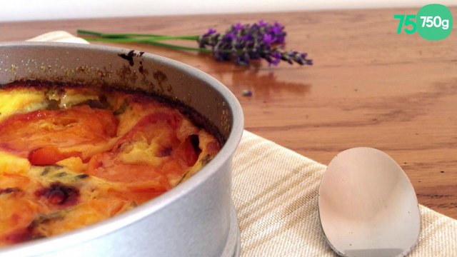 Clafoutis aux abricots et à la lavande