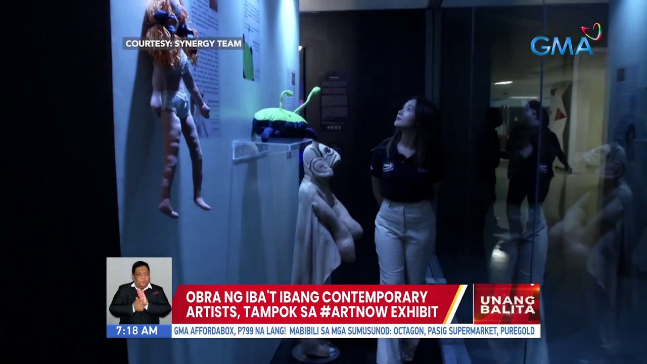 Obra ng ibat' ibang contemporary artists, tampok sa #ARTNOW Exhibit | UB