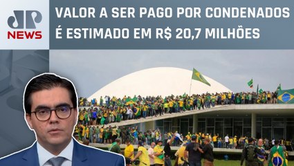 AGU pede condenação de financiadores de ataques em Brasília; Vilela analisa