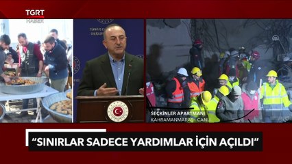 'Suriyelilere Sınırlar Açıldı Mı?' Sorusuna Bakandan İlk Yanıt: Sadece Yardım Geçişleri Oluyor -TGRT