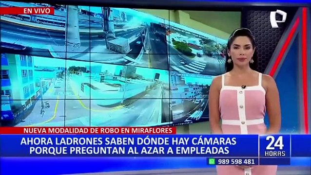 Miraflores: Vecinos denuncian nueva modalidad de robo en el distrito