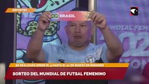 Se sorteó el fixture del mundial de futsal femenino