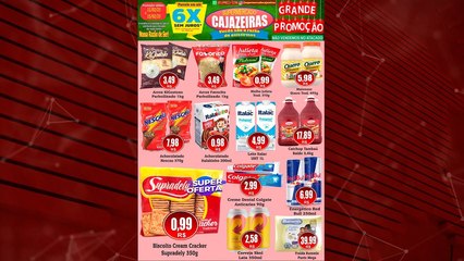 Supermercado Cajazeiras lança grande promoção com preços imperdíveis