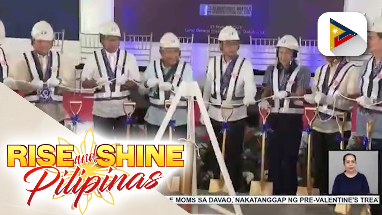 Groundbreaking ng 2 underground stations ng Metro Manila Subway, isinagawa