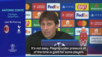 Some Spurs players struggling with pressure - Conte