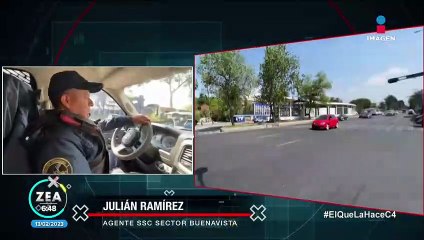 Así cayó un asaltante en la colonia Buenavista, CDMX