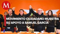 En Nuevo León, Movimiento Ciudadano manifiesta su respaldo a Samuel García